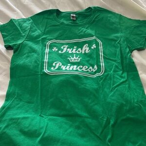 Gildan Green Irish Princess Ladies T-Shirt